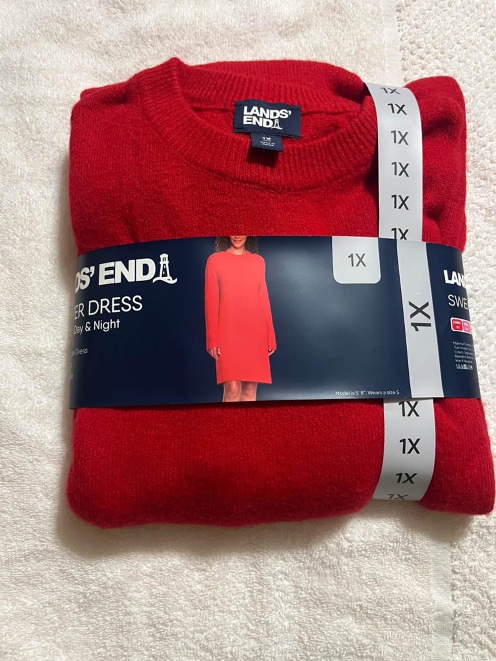 Lands’ End Sweater Dress - Picture 5 of 6